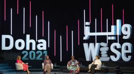 صاحبة السمو تشارك في جلسة نقاشية لمؤسسة التعليم فوق الجميع