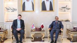 رئيس الأركان يلتقي وزير القوات المسلحة البريطانية