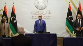 خالد المشري رئيس المجلس الأعلى للدولة في ليبيا
