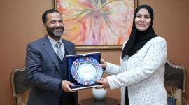 جانب  من الاجتماعات التي عقدتها نائب رئيس الشورى