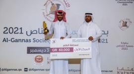 جانب من تتويج الفائزين