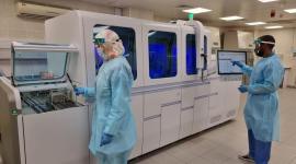 مختبر تابع لمؤسسة حمد الطبية