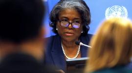 ليندا توماس جرينفيلد السفيرة الأمريكية لدى الأمم المتحدة