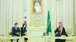 جانب من جلسة المباحثات