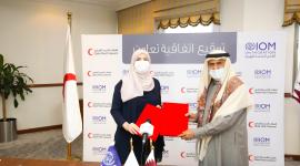 جانب من توقيع الاتفاقية