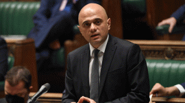 ساجد جاويد وزير الصحة البريطاني