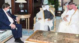 الأمين العام لوزارة الخارجية يتسلم نسخة من أوراق اعتماد سفراء روسيا وفنلندا والإكوادور