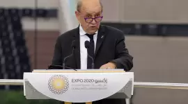 جان إيف لو دريان وزير الخارجية الفرنسي