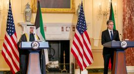 وزير الخارجية الأمريكي ونظيره الكويتي