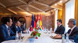 رئيس إقليم كوردستان العراق يستقبل نائب رئيس مجلس الوزراء وزير الخارجية