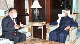 الأمين العام لوزارة الخارجية يجتمع مع سفراء الصين وصربيا والسويد