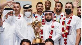 جانب من استقبال البعثة