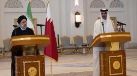 مؤتمر صحفي مشترك لسمو الأمير والرئيس الإيراني