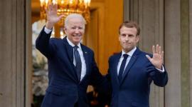 إيمانويل ماكرون و جو بايدن