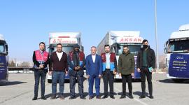 من حفل إطلاق القافلة الثانية