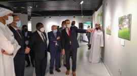 جانب من افتتاح المعرض