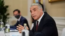 يائير لابيد وزير الخارجية الإسرائيلي