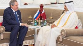 وزير الدولة لشؤون الطاقة يجتمع مع عدد من وزراء الدول المشاركة بمنتدى الدول المصدرة للغاز