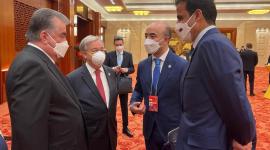 سمو الأمير يلتقي عددًا من قادة الدول وكبار المسؤولين في بكين