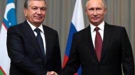 الرئيسان الروسي والأوزبكي