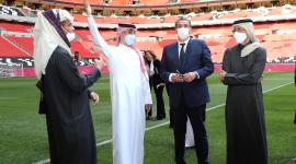 رئيس الحكومة المغربية يزور استاد البيت