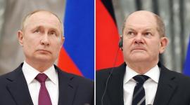 المستشار الألماني والرئيس الروسي