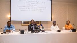 جانب من المؤتمر الصحفي