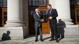 وزير الدولة للشؤون الخارجية يجتمع مع وزير الدولة للشؤون الأوروبية الإيرلندي