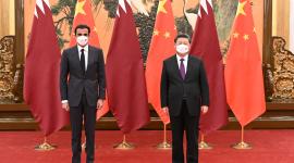 جانب من جلسة المباحثات الرسمية