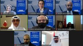 جانب من الفعالية الافتراضية