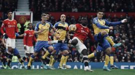 جانب من المباراة