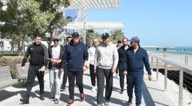 رئيس مجلس الوزراء يشارك في اليوم الرياضي للدولة