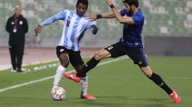 جانب من المباراة