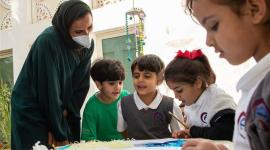 الرئيس التنفيذي لمؤسسة قطر يطلع على البيئة التعليمية الخضراء في أكاديمية قطر الدوحة