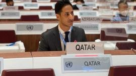 طلال النعمة سكرتير ثان بالوفد الدائم لدولة قطر بجنيف