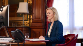 وزيرة الخارجية البريطانية ليز تراس