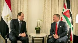 العاهل الأردني والرئيس المصري