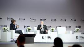 الدكتور خرازي في جلسة حوارية ضمن أعمال منتدى الدوحة