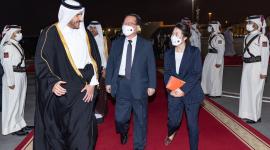 جانب من وداع رئيس وزراء جمهورية كوريا