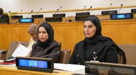 الوفد القطري المشارك بالمائدة المستديرة