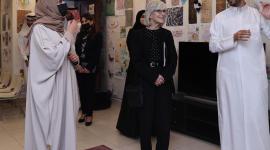 من الجولة التفقدية للمنسقة الأمريكية للمرافق المؤقتة لإسكان الأفغان