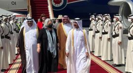 الحاكمة العامة لكندا خلال الوصول إلى مطار حمد الدولي