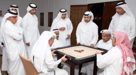 خلال ممارسة لعبة الدامة