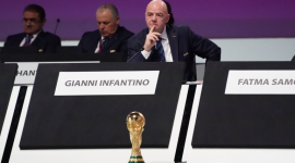 رئيس الاتحاد الدولي لكرة القدم جياني إنفانتينو