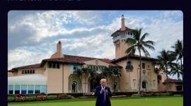 أول منشور لترامب على شبكة "تروث سوشيال"