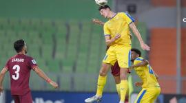 جانب من مباراة الغرافة وفولاذ الإيراني