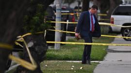 موقع حادث إطلاق النار