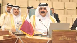 جانب من مشاركة اللواء الركن عبدالله محمد السويدي في الاجتماع الوزاري