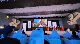 جانب من حفل التخرج