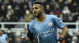 رياض محرز لاعب مانشستر سيتي الإنجليزي